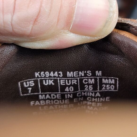 Rockport Shoes Comfort Brown Leather Wingtip Brogue Oxford Mens 7M - Picture 6 of 6